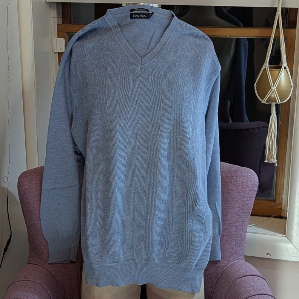 Nautica  Pima Cotton Sweater   Big & Tall  XXL